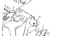 Крышка 131-54-61372 Komatsu