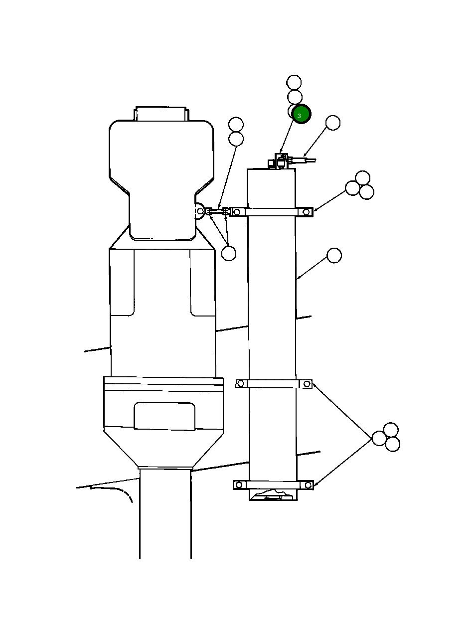 Крышка TN6999 Komatsu