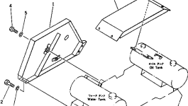 Крышка 2692-1-35500 Komatsu