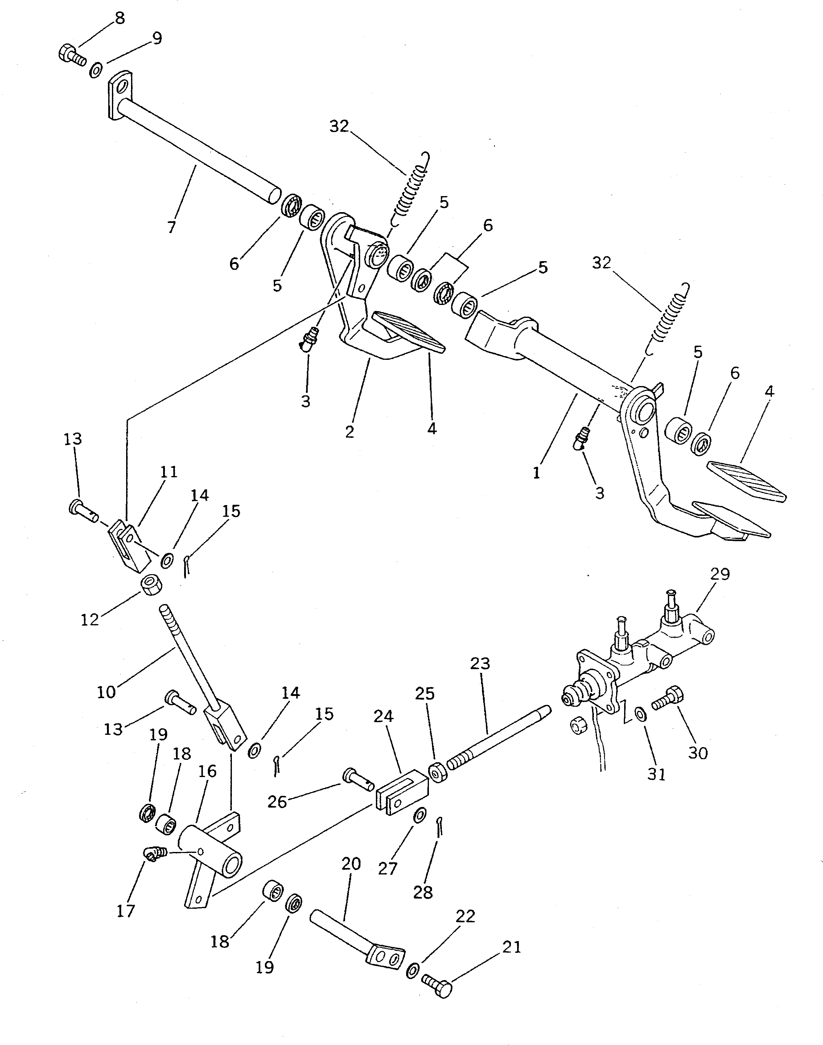 Рычаг 415-43-17130 Komatsu