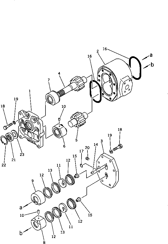 Крышка 07440-66030 Komatsu