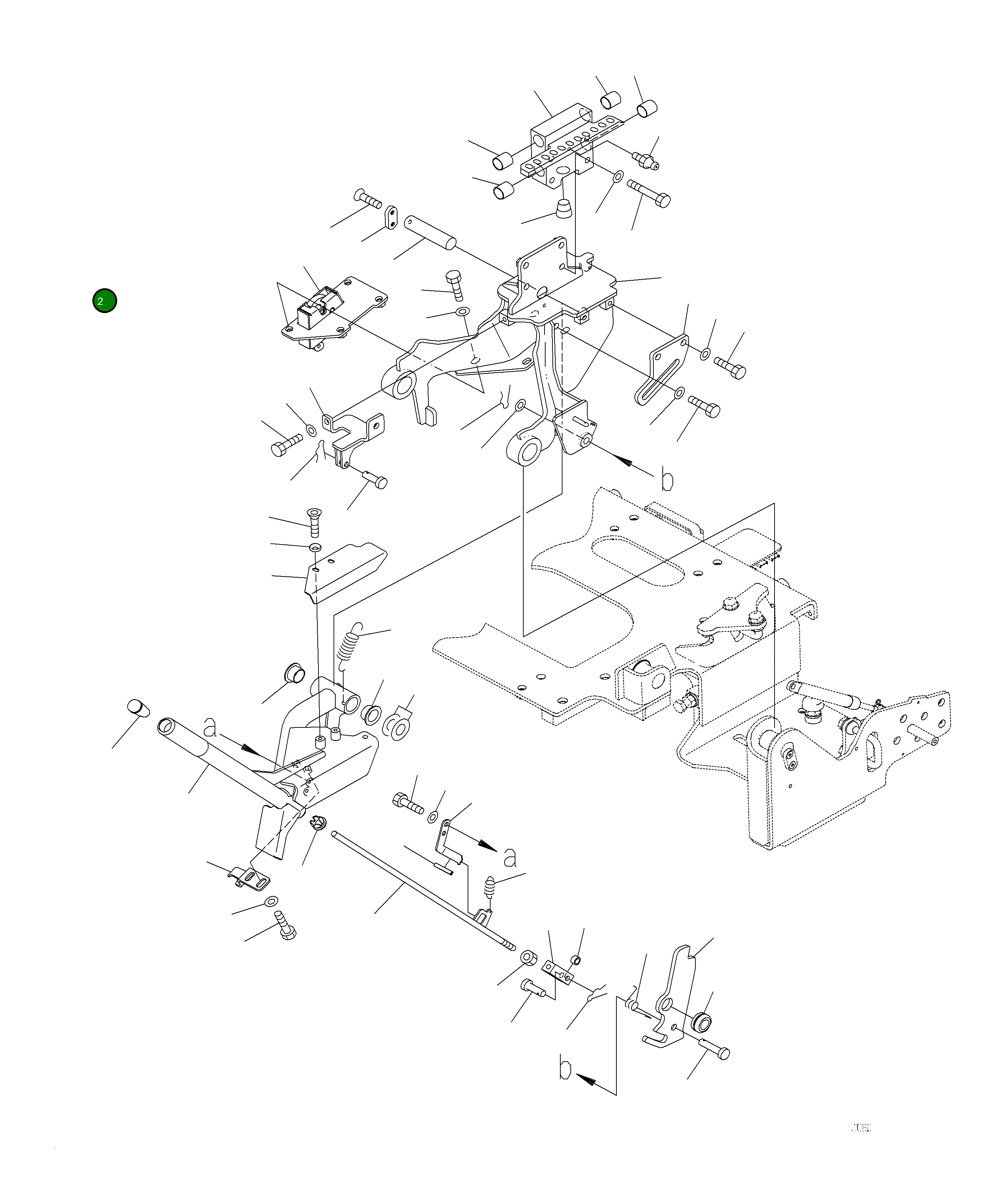 Рычаг 425-S33-5651 Komatsu