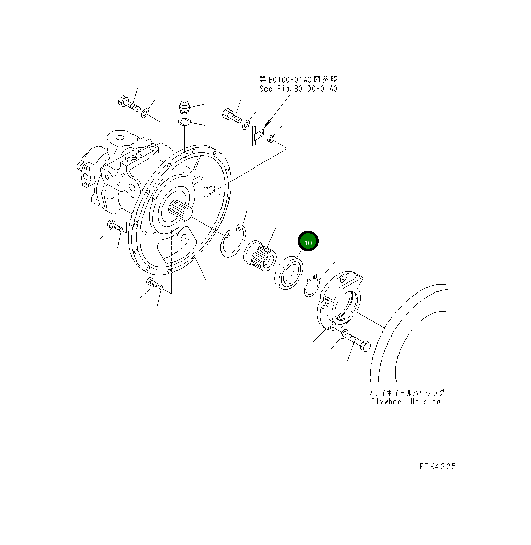 Подшипник 06045-06014 Komatsu