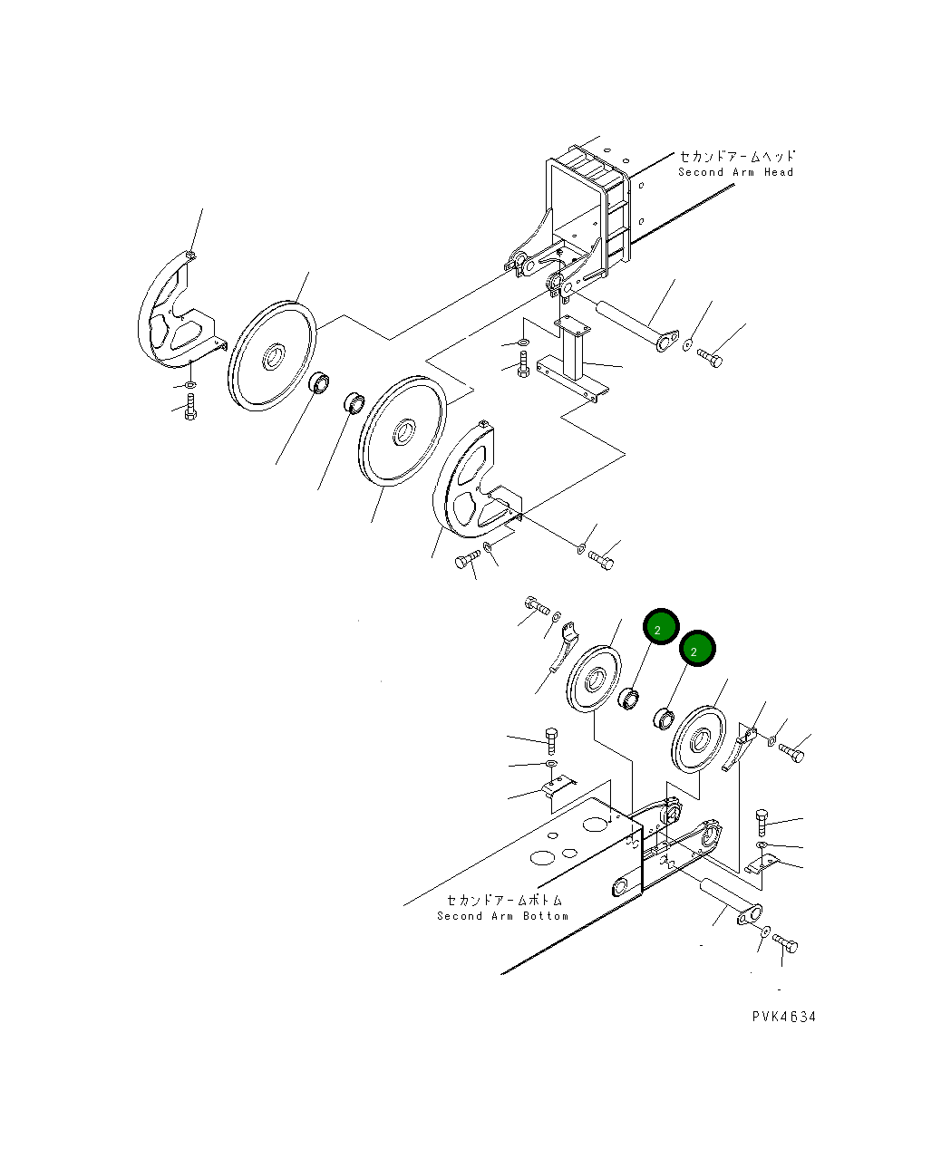 Подшипник 203-957-3820 Komatsu