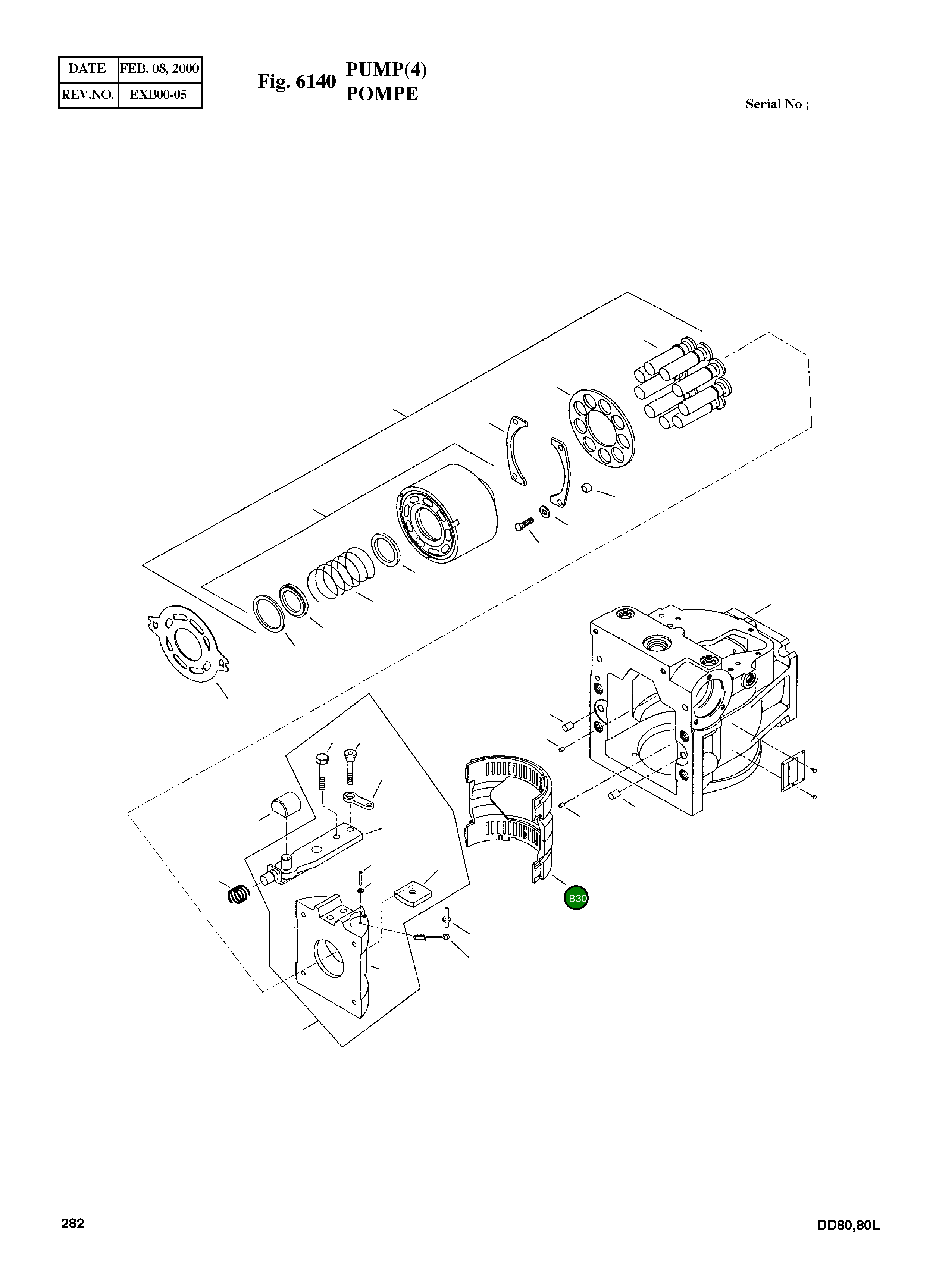 Подшипник 8000131 Komatsu