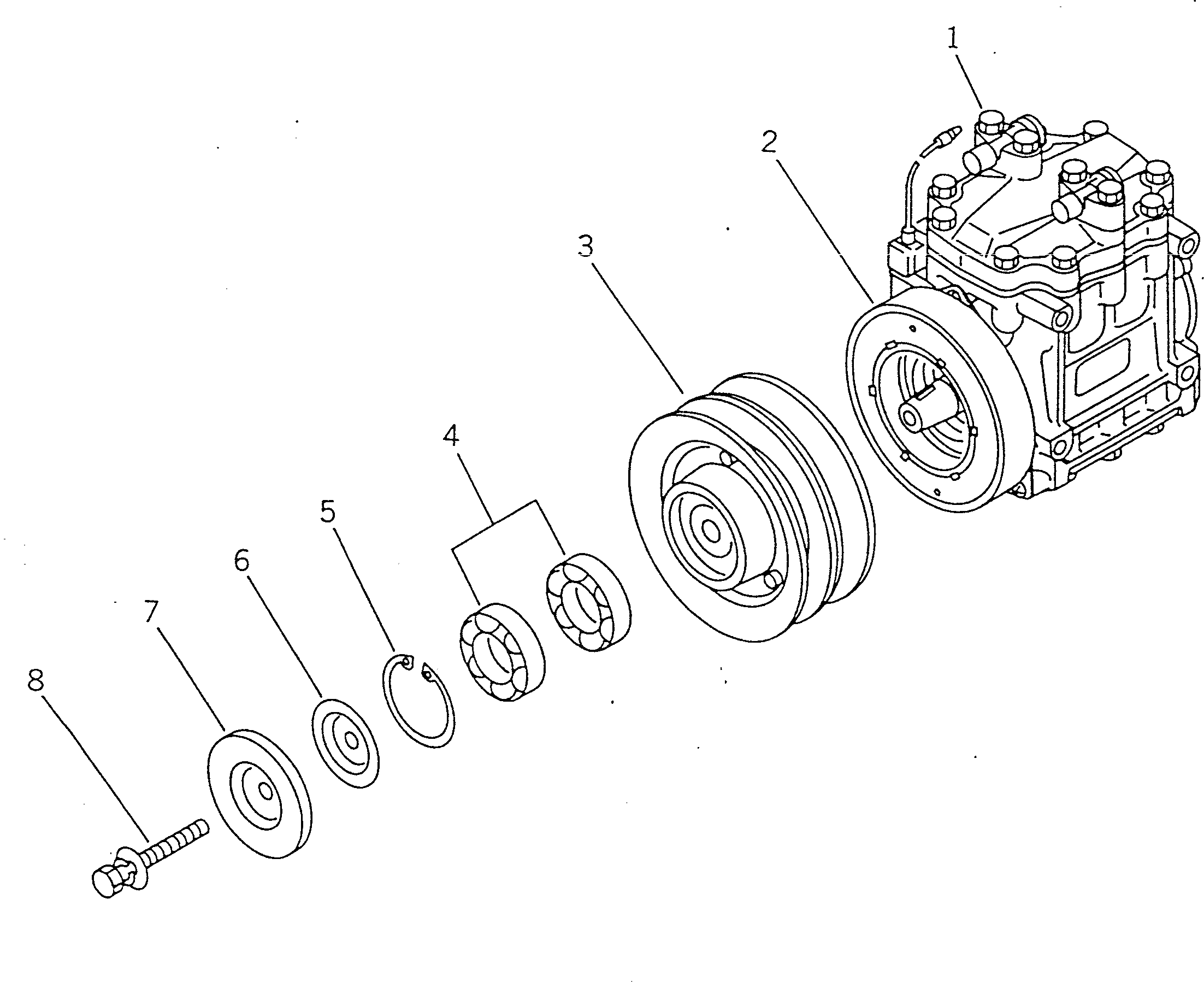 Крышка 198-911-5950 Komatsu