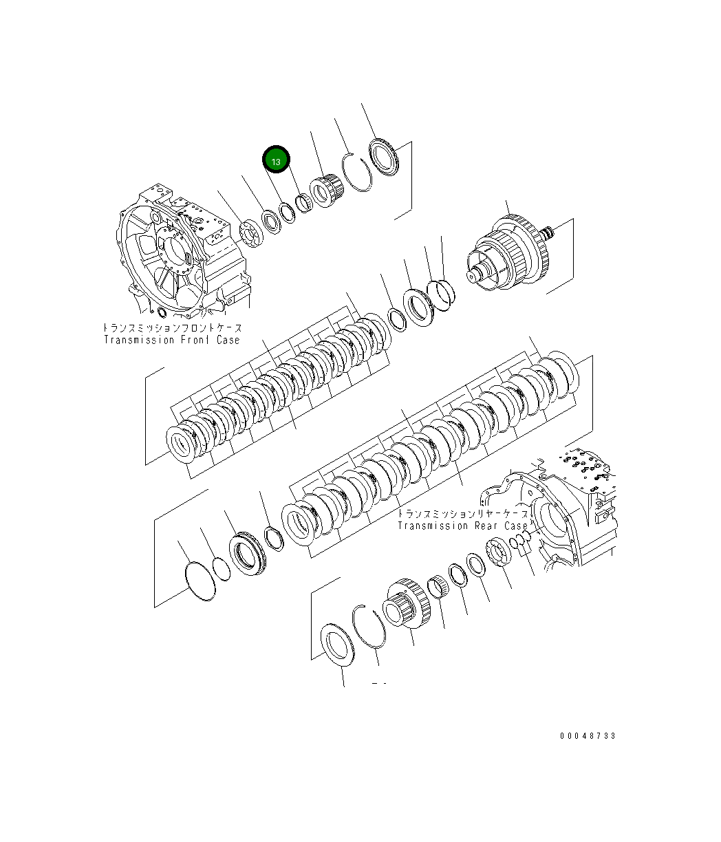 Подшипник 714-23-19431 Komatsu