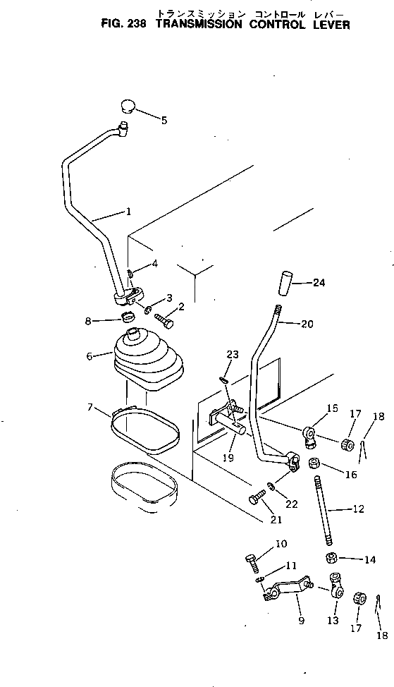 Рычаг 144-43-12320 Komatsu