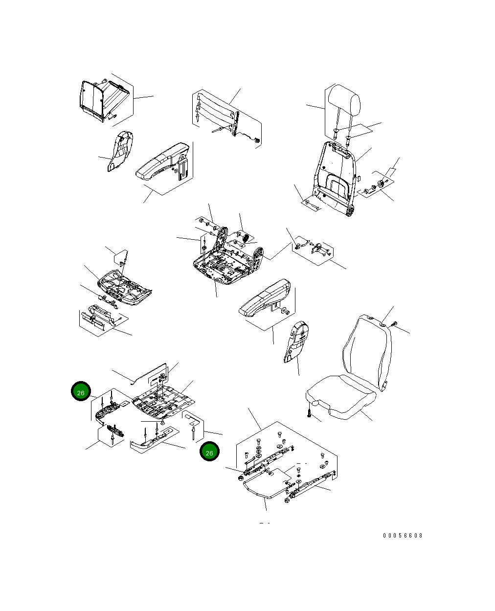 Крышка GJ139521 Komatsu