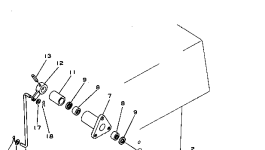 Вал 125-43-24310 Komatsu
