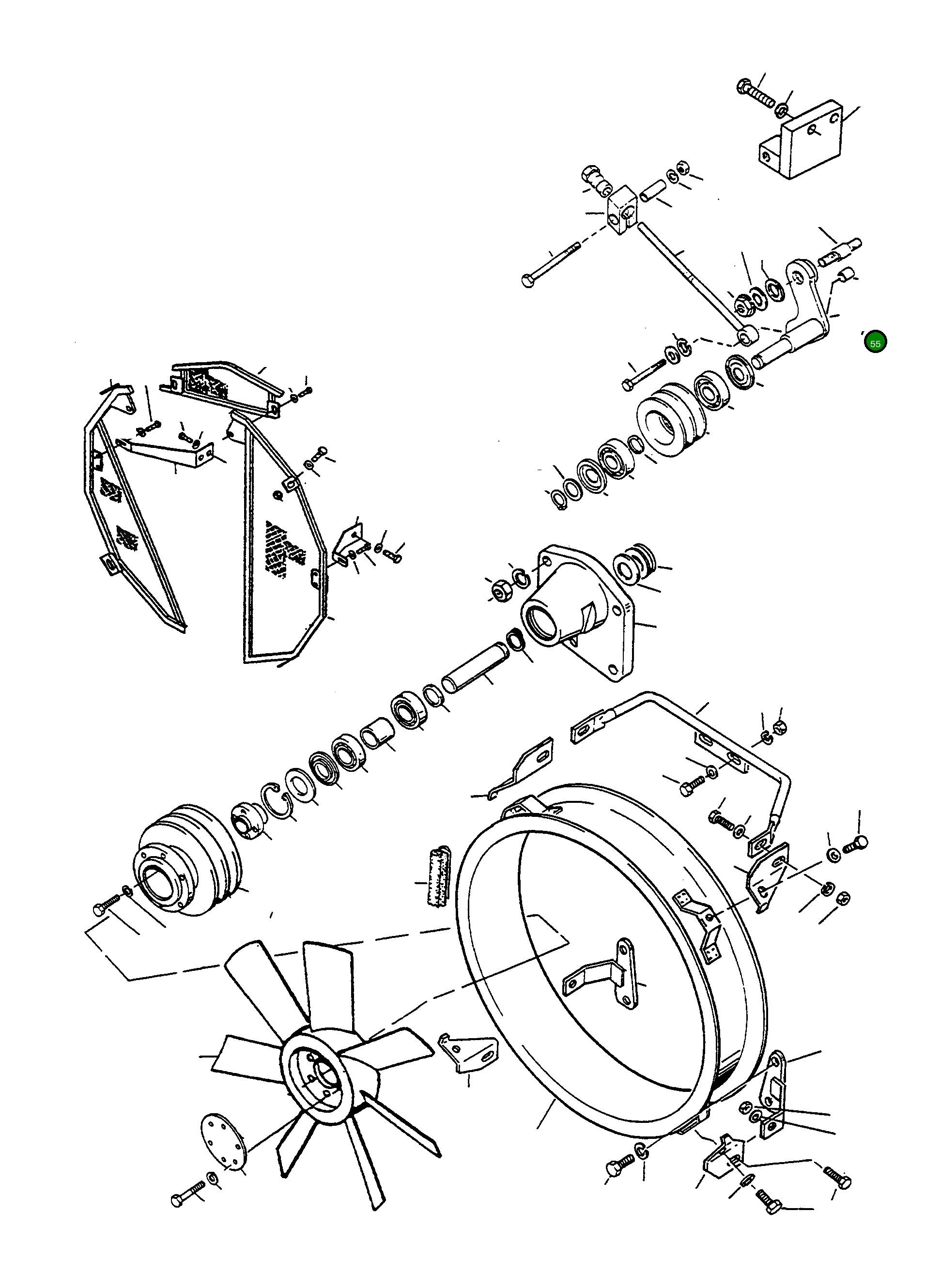 Рычаг 4404074M91 Komatsu