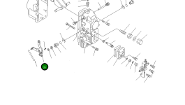 Рычаг DK154347-6820 Komatsu