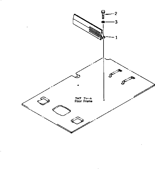 Крышка 203-54-56590 Komatsu