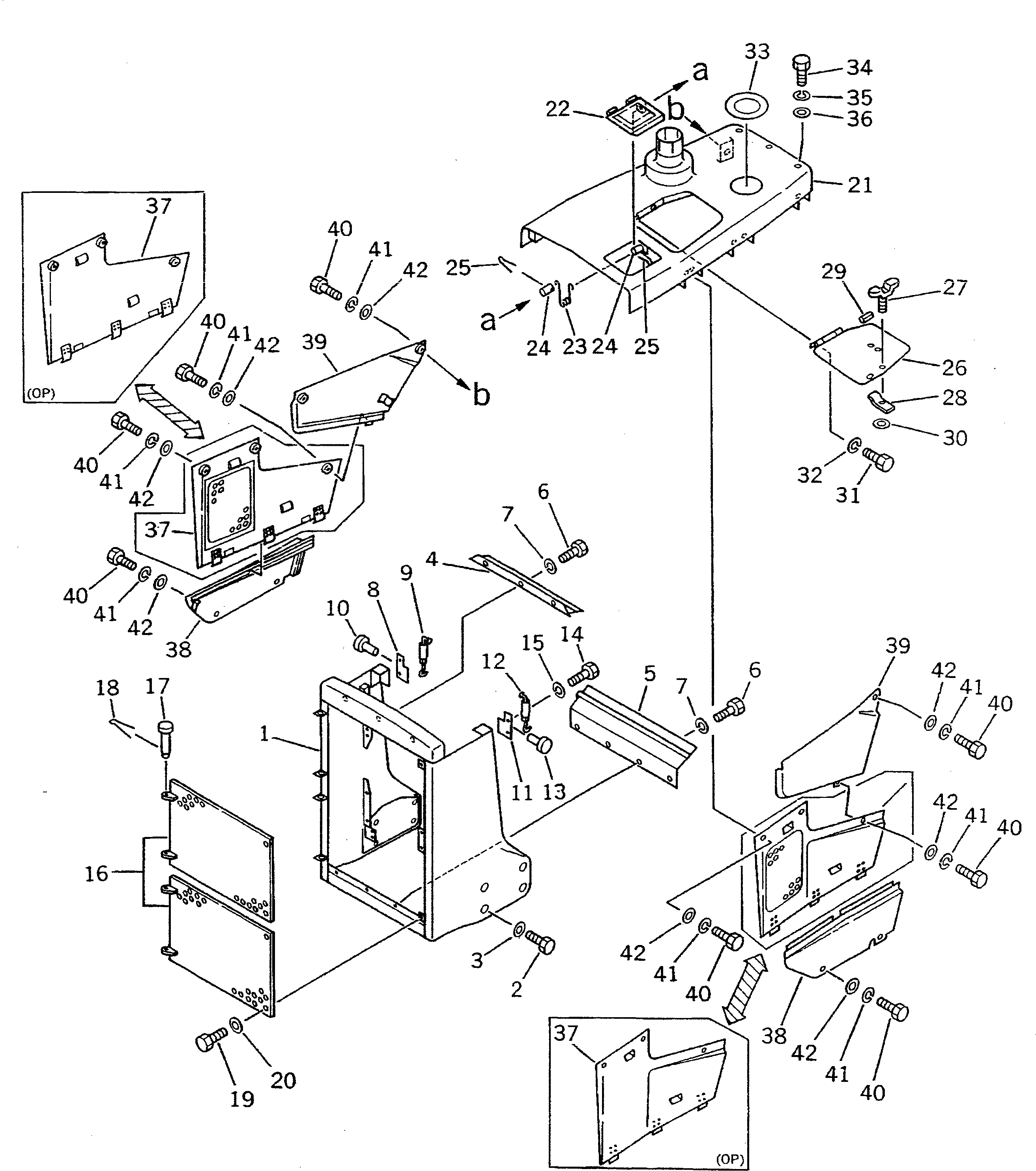 Крышка 145-54-51170 Komatsu