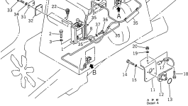 Крышка 569-43-36310  Komatsu