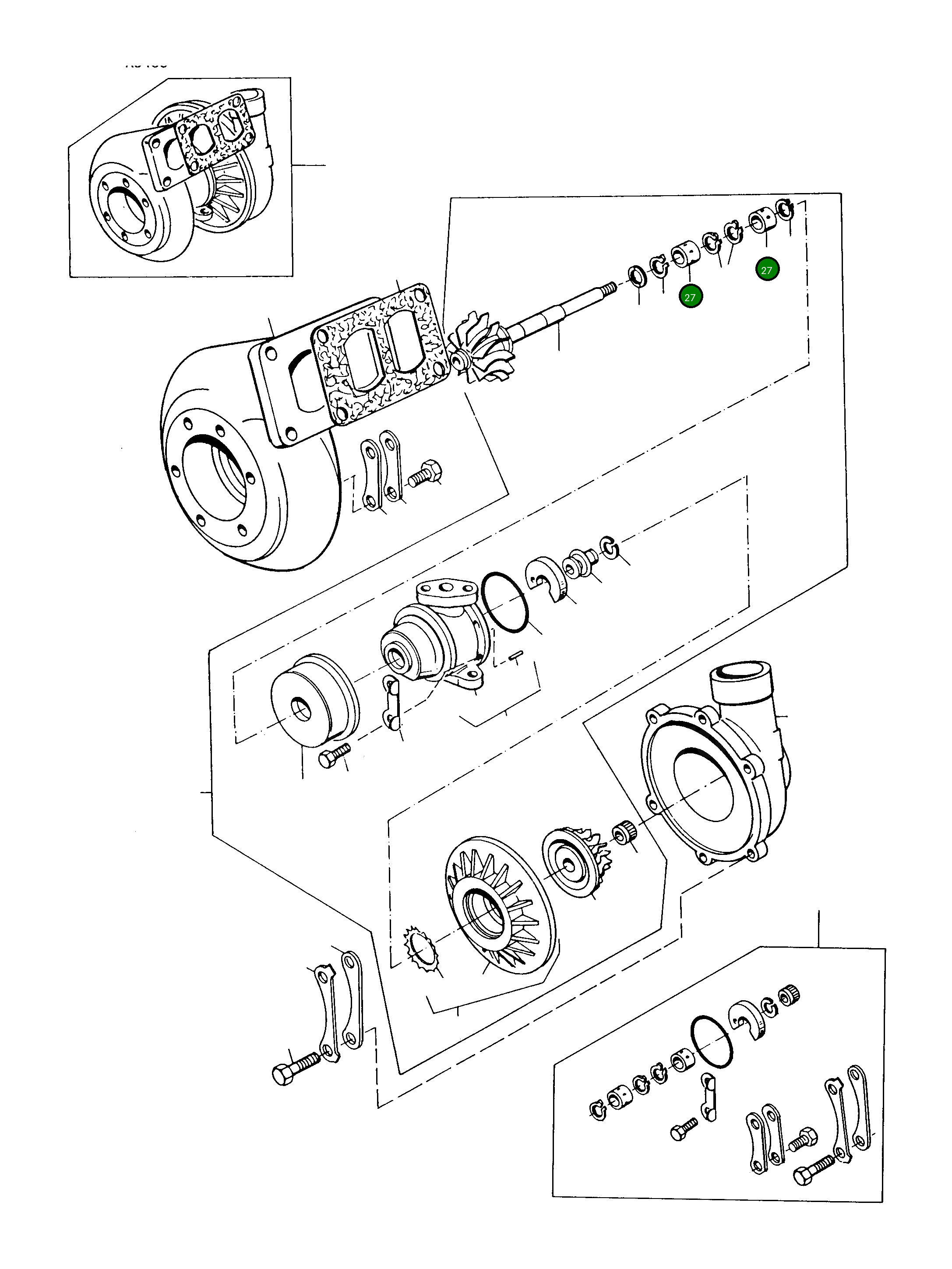 Подшипник 4908883M1 Komatsu