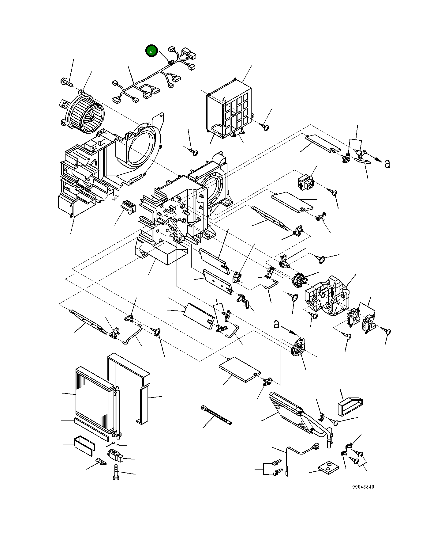 Предохранитель ND93950-05003 Komatsu