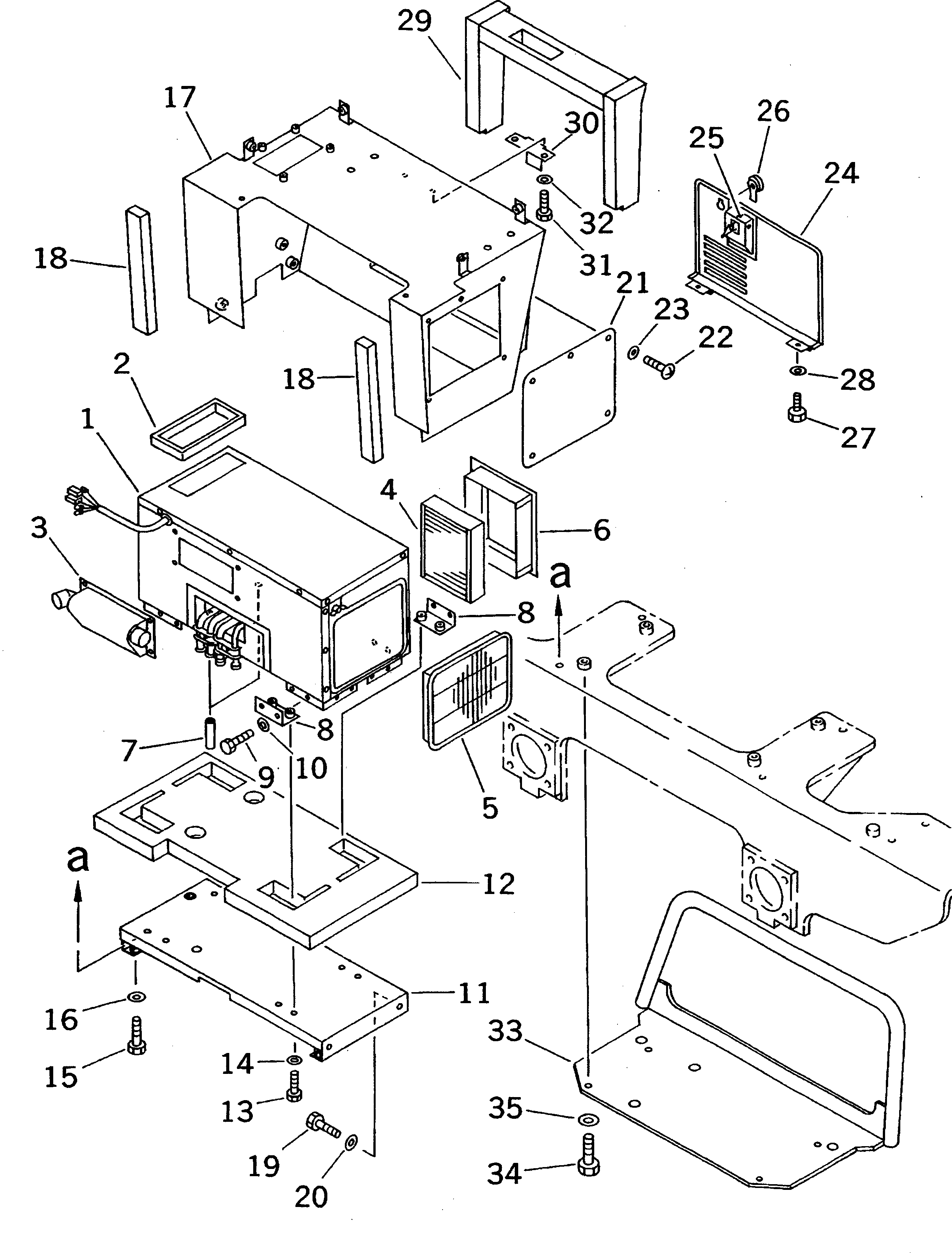 Крышка 114-X11-3880 Komatsu
