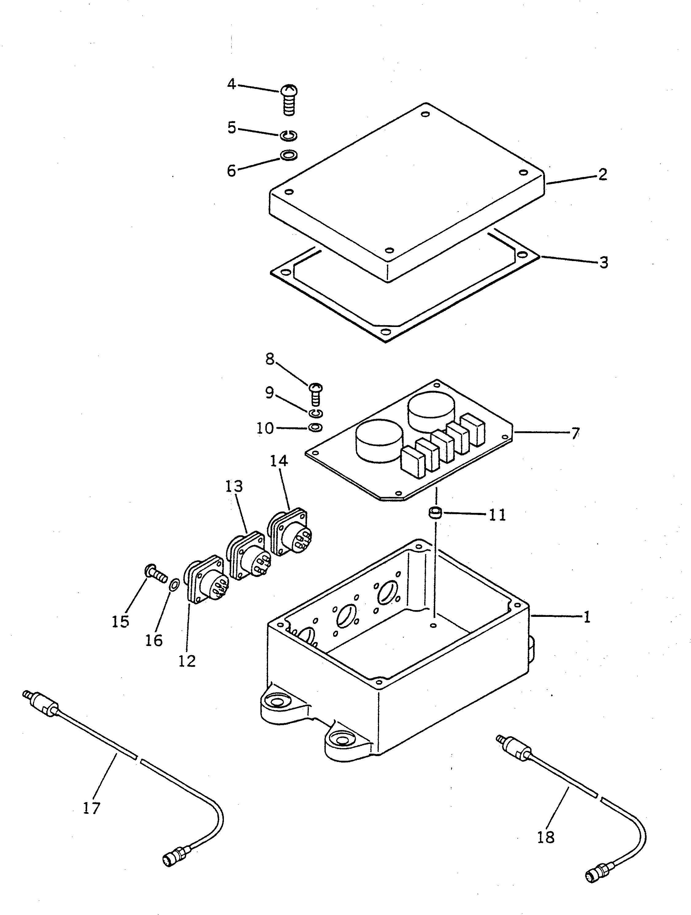 Крышка 7816-11-6050  Komatsu