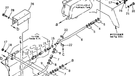 Шланг 07260-24115 Komatsu