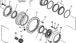 Шестерня 208-27-31216 Komatsu