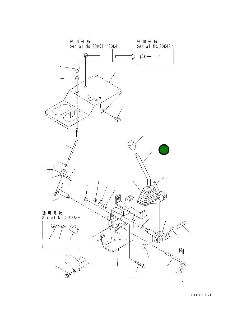 Рычаг 363-43-38110 Komatsu