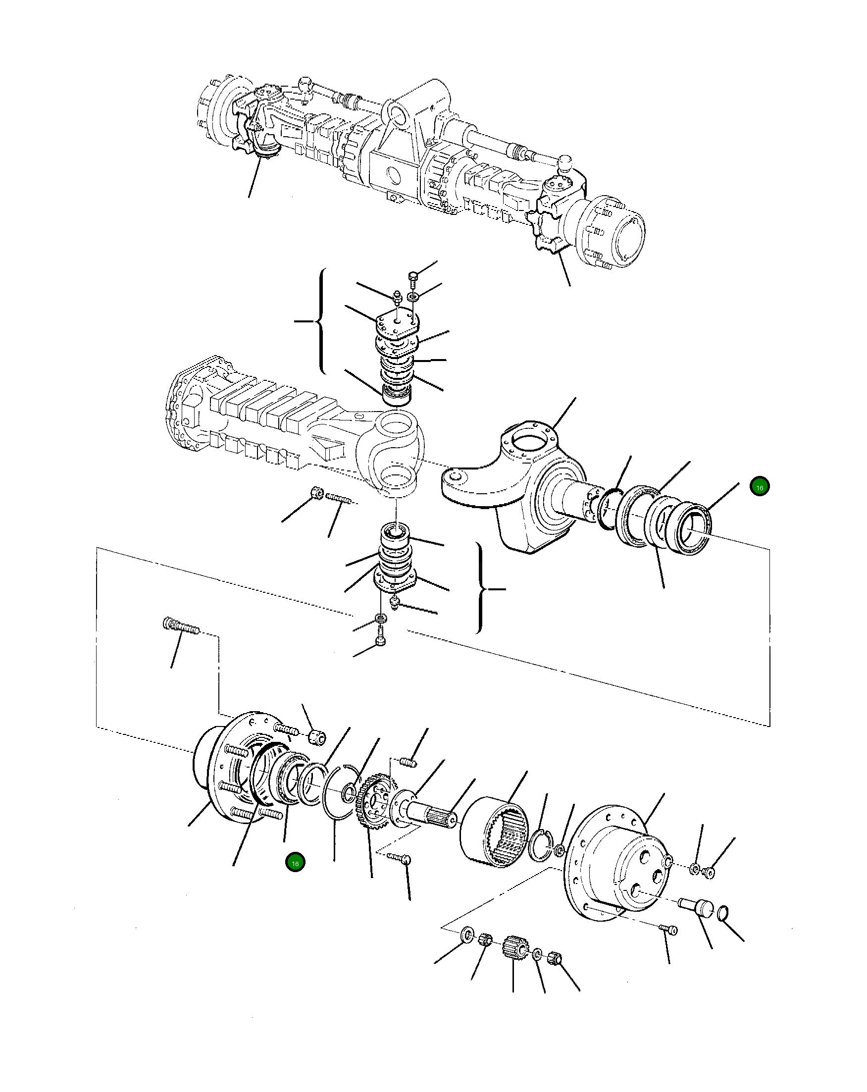 Подшипник 21D-23-11810 Komatsu