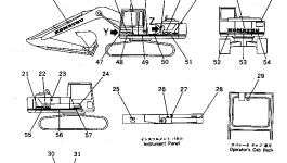 Крышка 205-54-76471 Komatsu