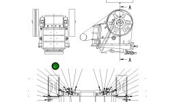 Крышка KHJC-61108-1 Komatsu
