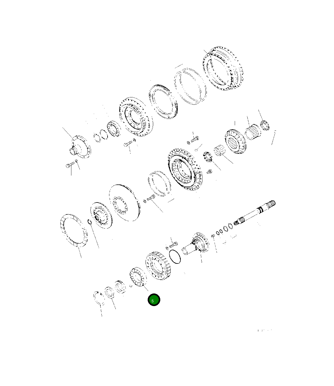 Подшипник 425-13-31160 Komatsu