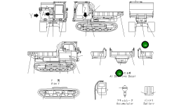 Пластина 13S-00-15170 Komatsu