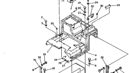 Кронштейн 175-54-36180 Komatsu