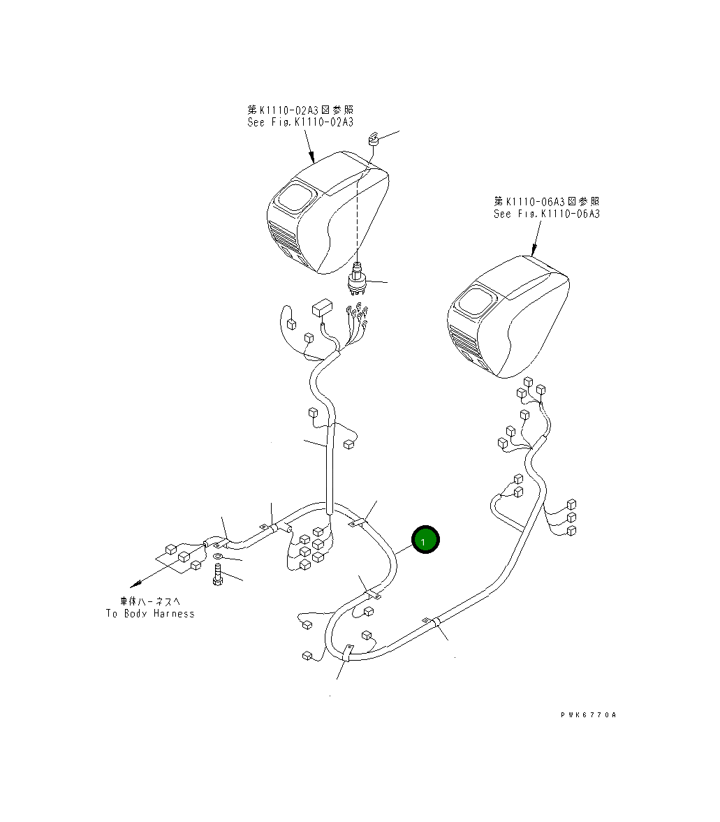 Предохранитель, 3A 22M-06-11350 Komatsu