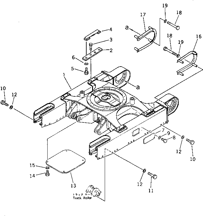 Крышка 20S-30-21140 Komatsu