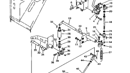Рычаг 103-43-35350 Komatsu