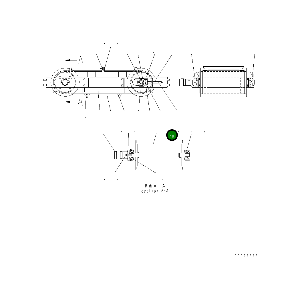 Подшипник MFD0000301 Komatsu