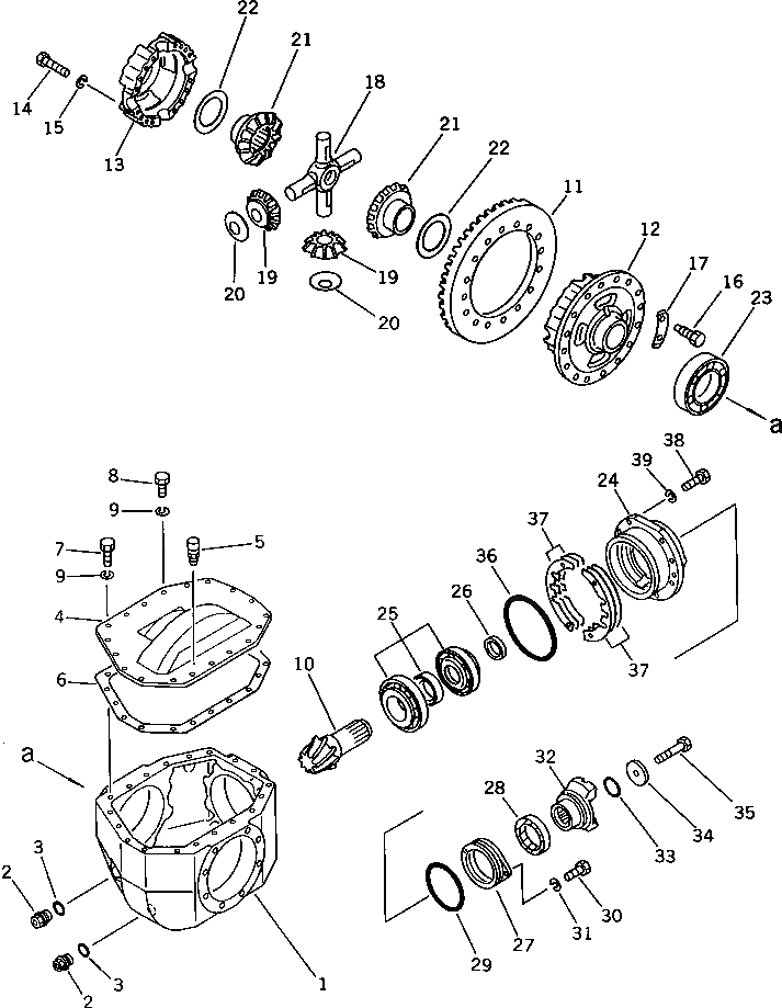 Крышка 363-22-11120 Komatsu