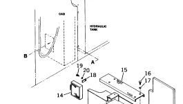 Крышка 207-54-68390 Komatsu