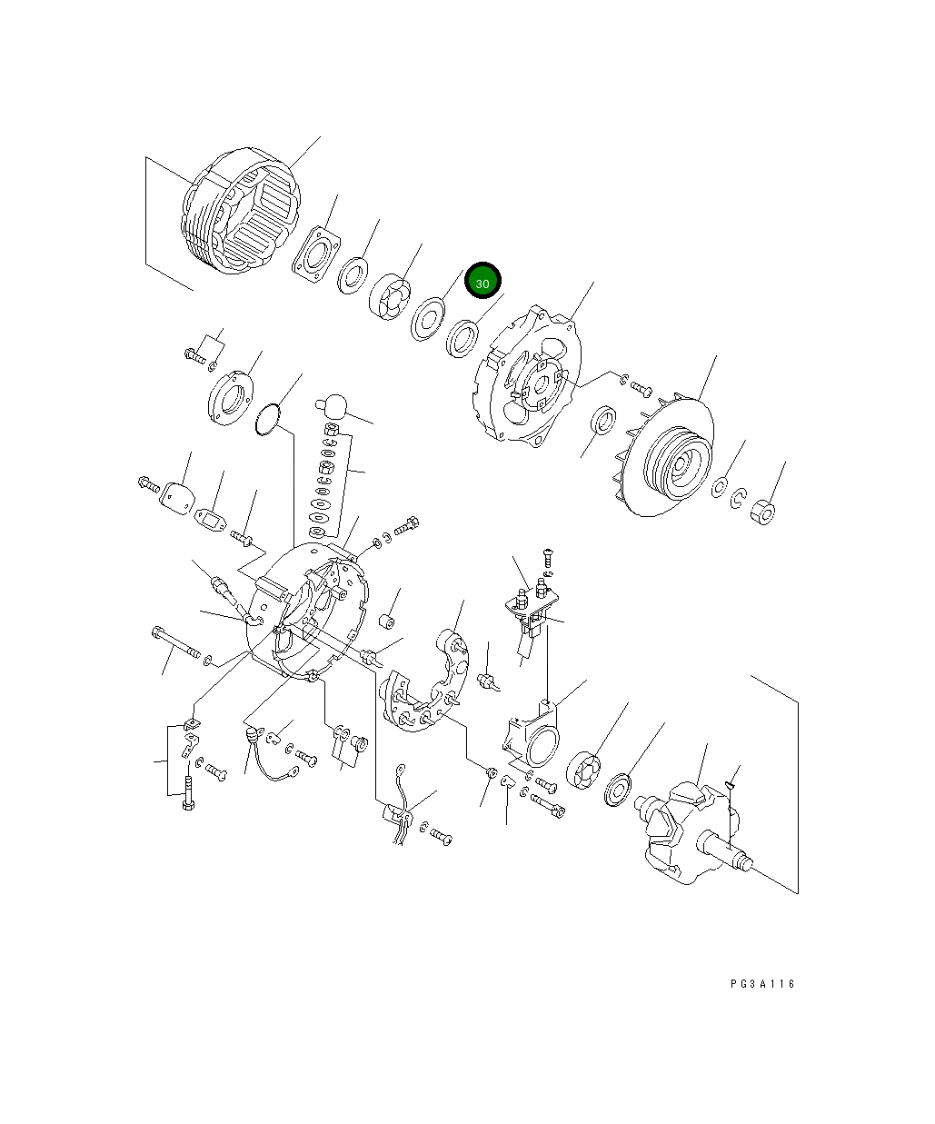Крышка SD3409-05420X0 Komatsu