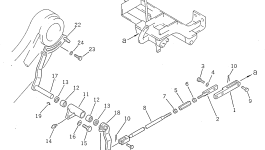 Рычаг 142-43-15610 Komatsu