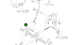 Рычаг 427-43-11560 Komatsu