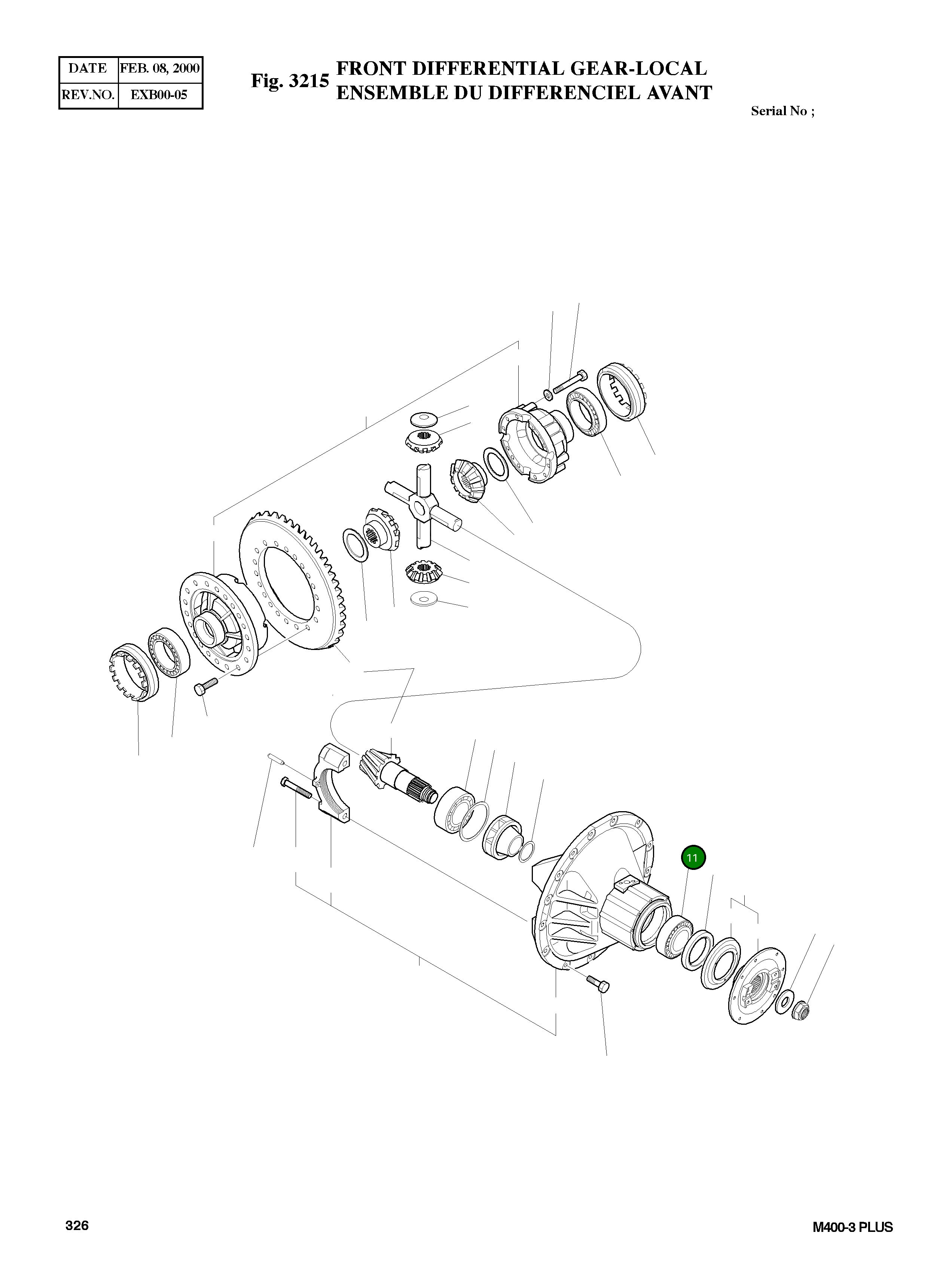 Подшипник 4109-7033 Komatsu