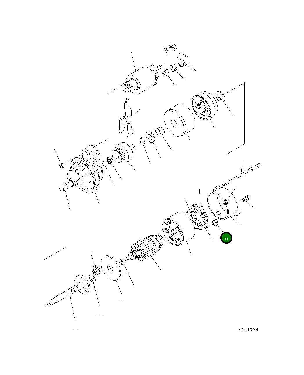 Крышка YMX0280626010 Komatsu