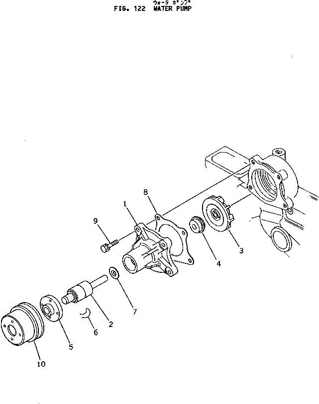 Подшипник KT15521-7355-1 Komatsu