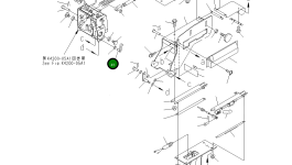 Рычаг 425-S33-2181 Komatsu