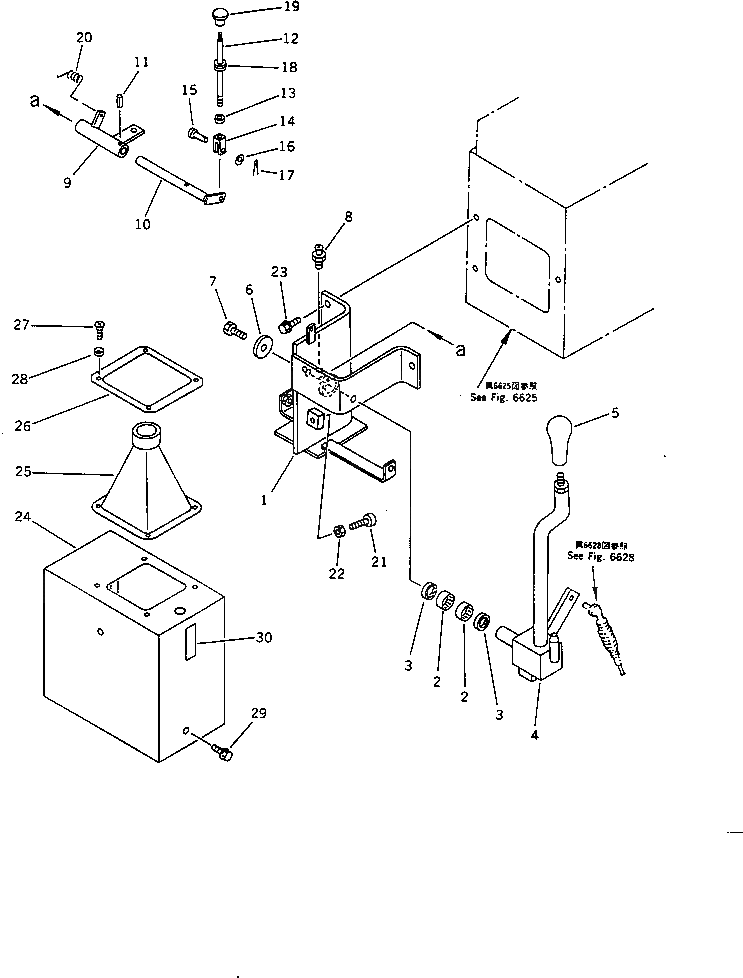 Крышка 423-V88-1230  Komatsu