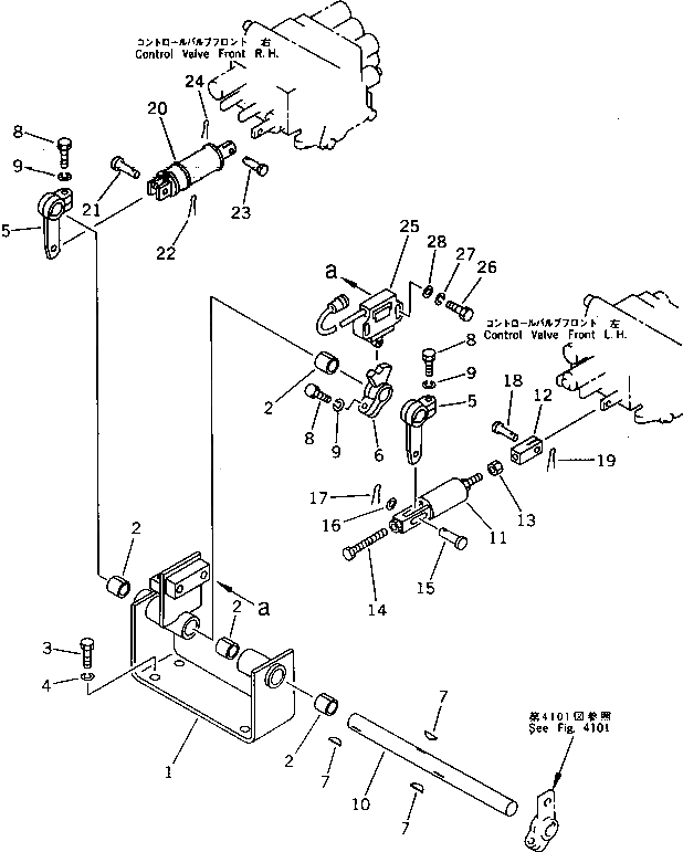 Рычаг 21E-43-17270 Komatsu
