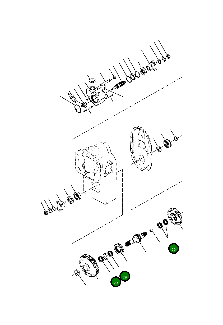 Подшипник 152 597 Komatsu