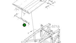 Крышка 8255-71-1912 Komatsu