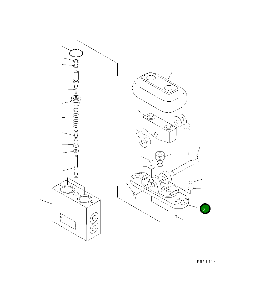 Крышка NY05960-1060A Komatsu
